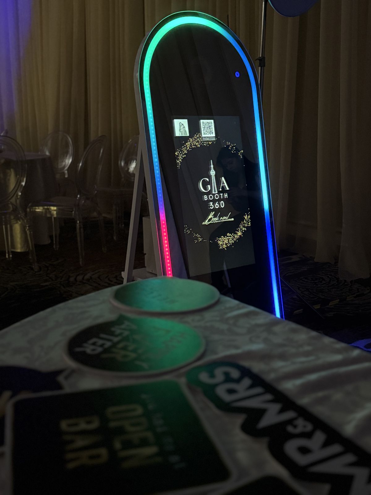 Magic Mirror Booth — real event photo Toronto GTA