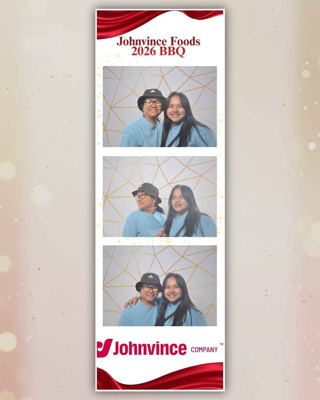 Johnvince Foods 2026 BBQ photo booth strip 1