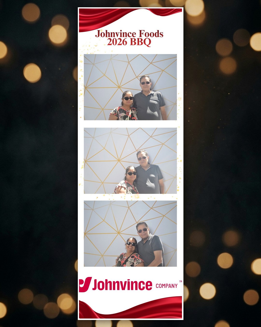 Johnvince Foods 2026 BBQ photo booth strip 3