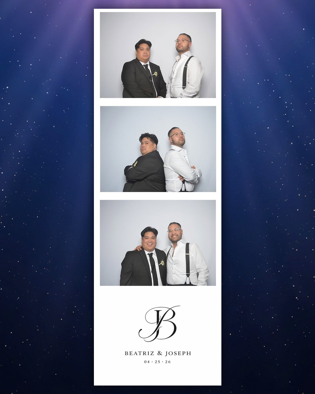 Beatriz & Joseph wedding photo booth strip 4