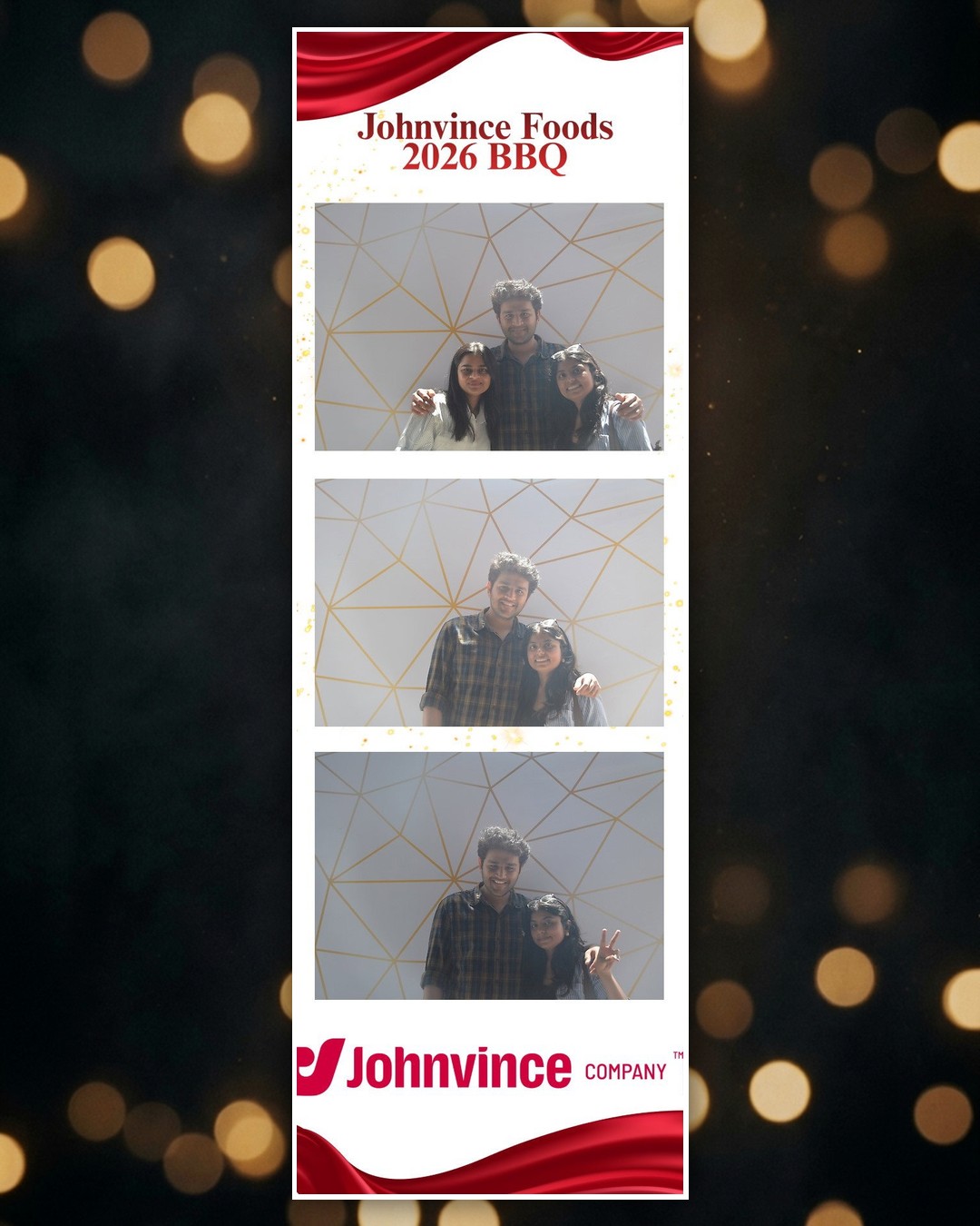 Johnvince Foods 2026 BBQ photo booth strip 1